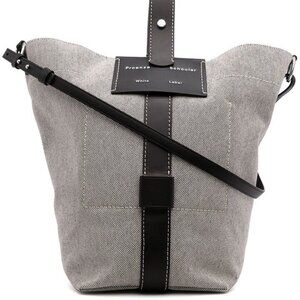 Proenza Schouler White Label GREY 'Sullivan' shopper bag